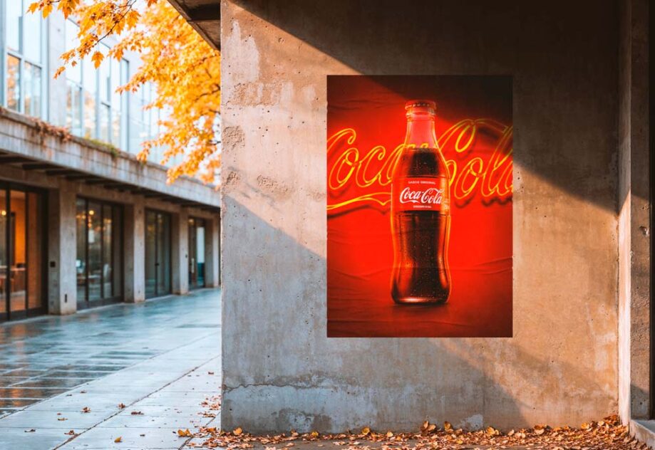 Este projeto consiste na recriação e atualização contemporânea de um pôster clássico da Coca-Cola, um dos ícones mais reconhecidos da história da publicidade. O objetivo foi reinterpretar a estética original, preservando seus códigos visuais essenciais como a garrafa